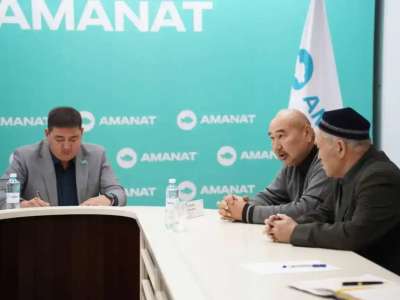 Елордалық мәслихат төрағасы қоғамдық қабылдау өткізді