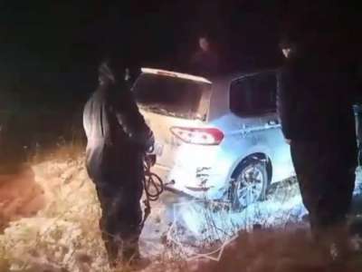 Қарағанды облысында қар құрсауында қалған Қытай азаматтары құтқарылды