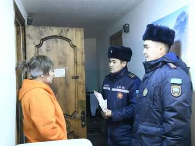 Байқоңыр ауданының жеке үйлерінде өртке қарсы датчиктер орнатылды