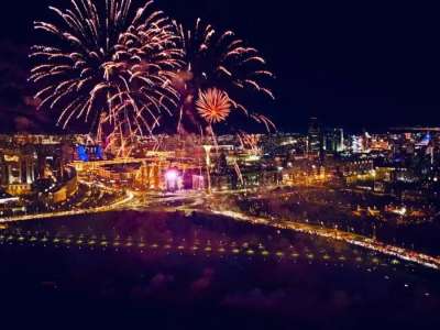 Астанада Республика күніне арналған мерекелік отшашу өтті