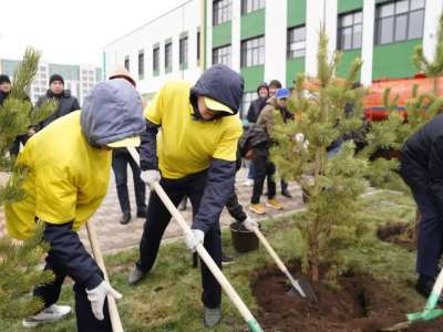 Мектеп оқушылары экологиялық акцияға қатысты