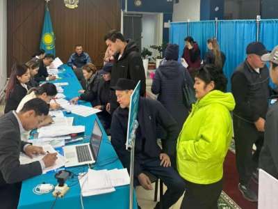 Астанадағы сайлау учаскелерінде дауыс берушілердің саны көп