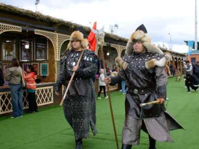 Астанада «Көшпенділер әлемі»  этноауылы ашылды