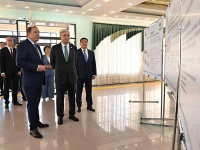 Президент Ақмола облысындағы Родина ауылын аралап көрді