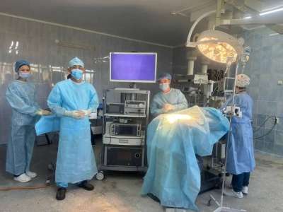 Елімізде алғаш рет балаларды лазерлік литотрипсия әдісімен емдеу жүргізілді