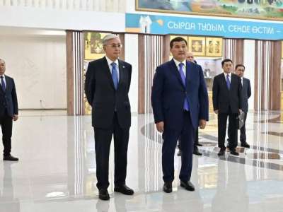 Нұрлыбек Нәлібаев Президентке өңірдің дамуы жөнінде есеп берді