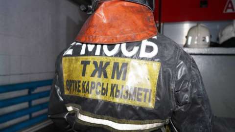 Астанада базар өртенді