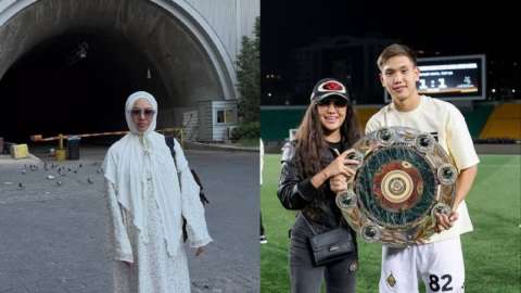 «Қайрат» қақпашысы Шерхан Қалмырзаның анасы қажылыққа барды