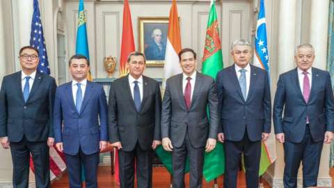 «С5+1» саммиті қарсаңында Орталық Азия елдері мен АҚШ-тың Сыртқы істер министрлері кездесті