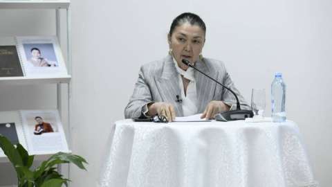 Астанада жазушы-драматург Роза Мұқановамен кездесу өтті