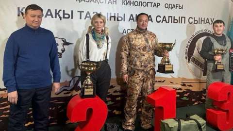 «Қазақы тазы» тұқымына арналған аңшылық сынақтар өтті