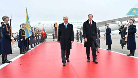 Қасым-Жомарт Тоқаев Мәскеуге мемлекеттік сапармен барды