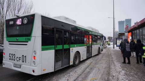 Елордада екі автобустың қозғалыс бағыты уақытша өзгерді