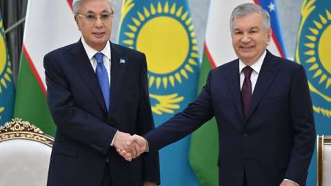 Мемлекет басшысы Өзбекстан Президентімен келіссөз жүргізді