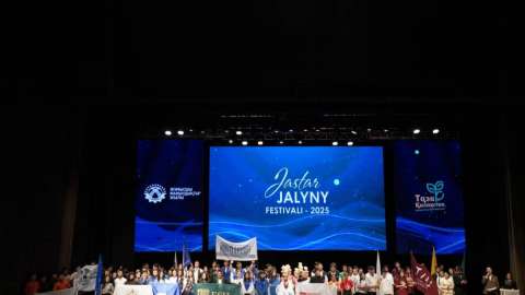 Астанада «Жастар Жалыны – 2025» шығармашылық-спорттық фестивалі өтіп жатыр